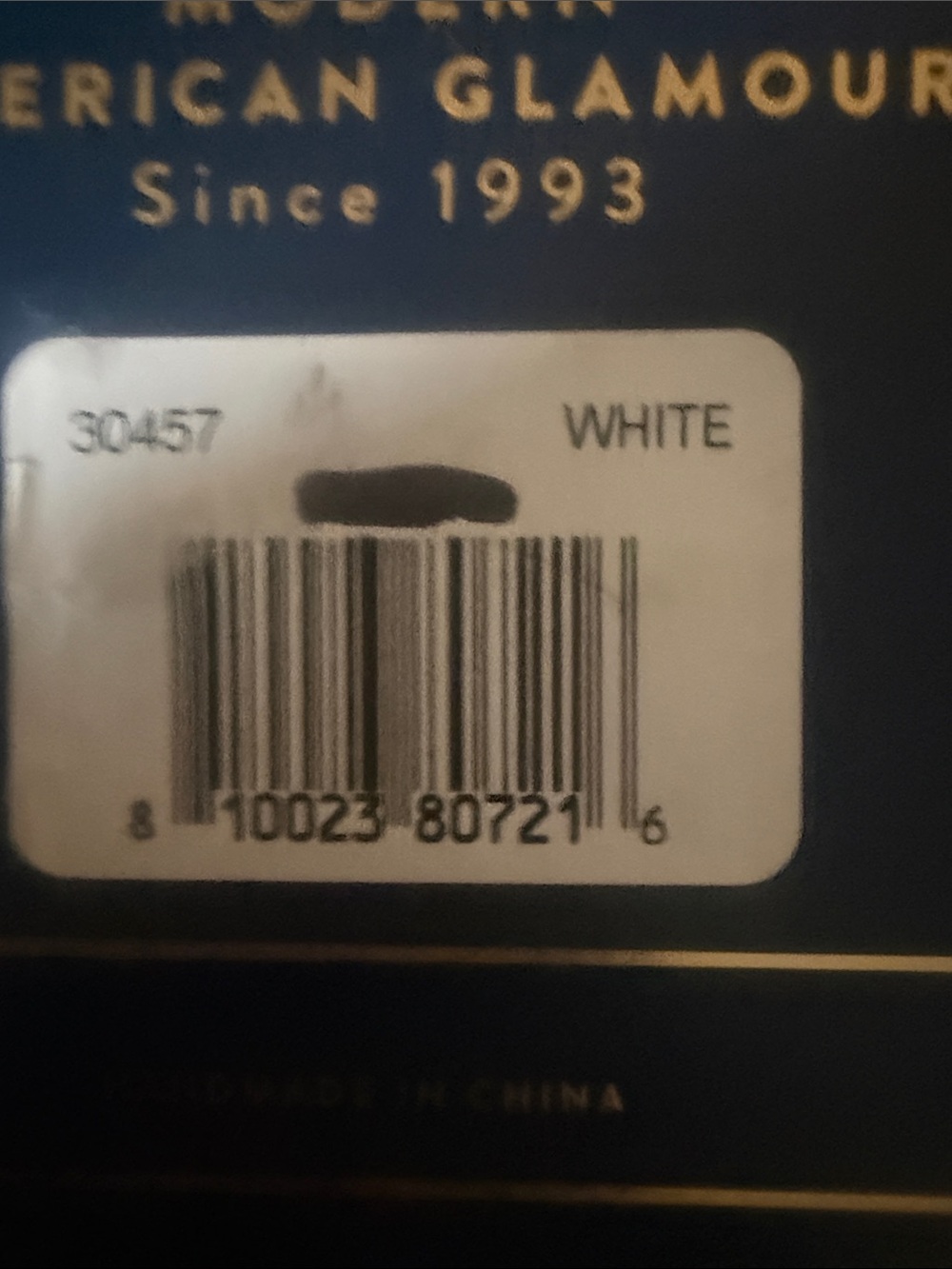 Jonathan Adler White Sculptural Face Mug with Navy Gold Box - Picture 6 of 6